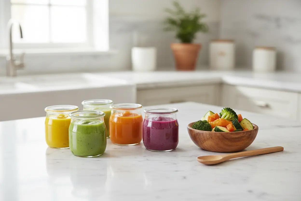Diversification alimentaire : DME ou purées, comment choisir ? TrioNest™
