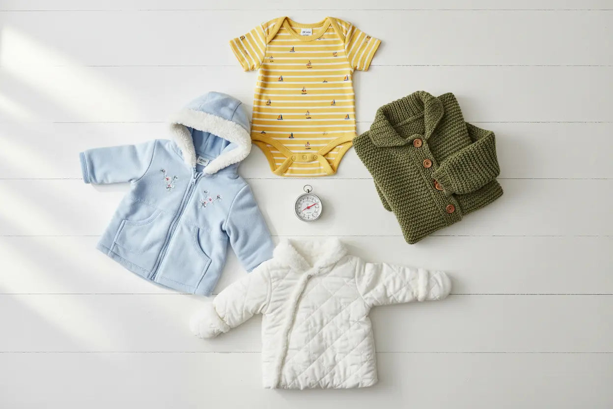 Comment habiller bébé selon la température TrioNest™