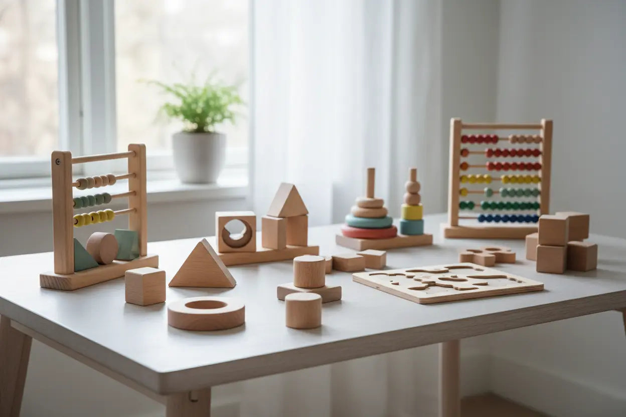 Jouets Montessori 0-3 ans : les indispensables pour l'éveil de bébé TrioNest™