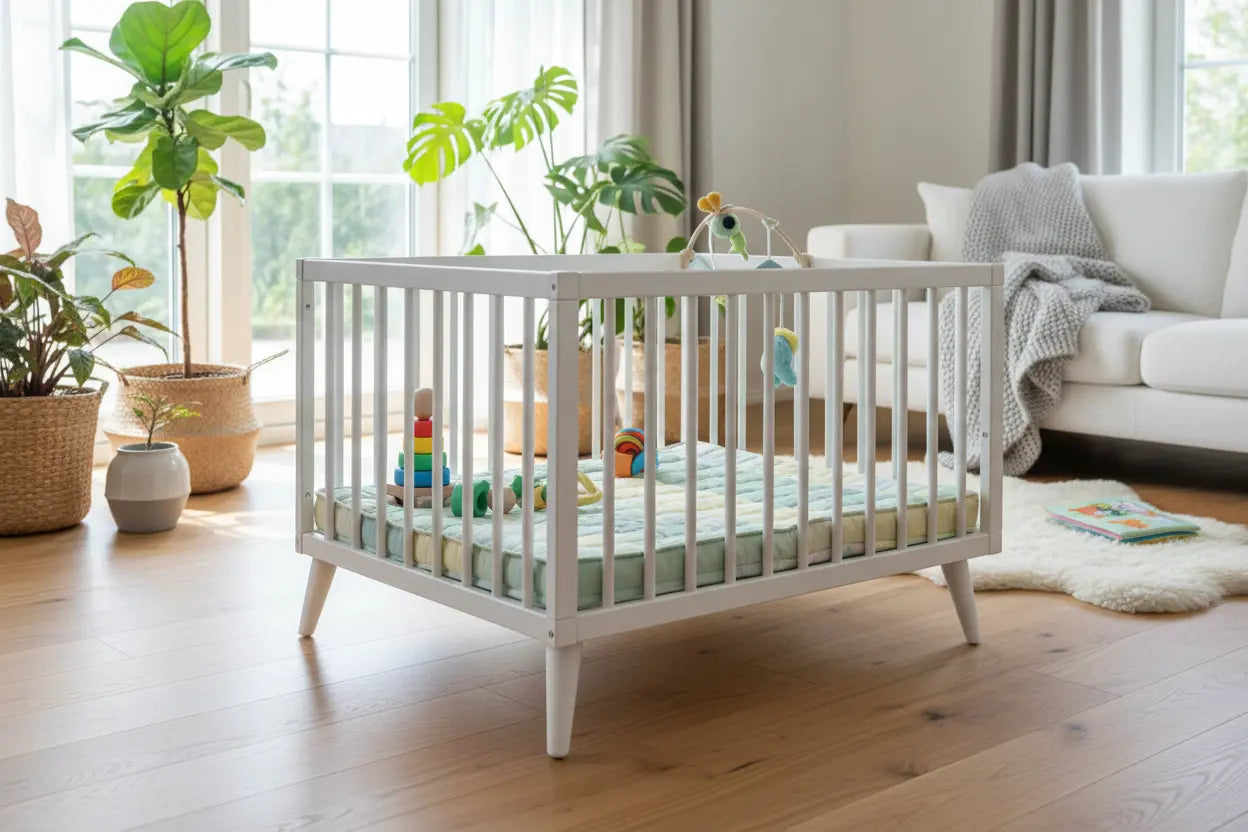Parc bébé : guide d'achat et sécurité TrioNest™