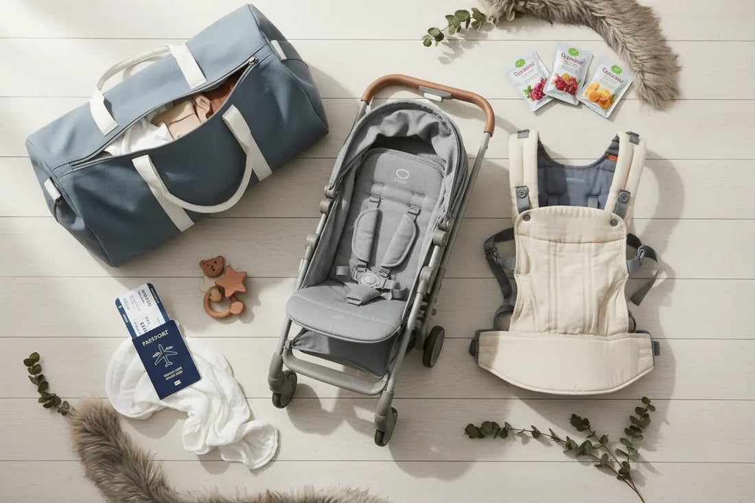 Voyager avec bébé : checklist avion, voiture et conseils pratiques TrioNest™