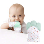Gants de Dentition pour Bébé – Silicone Sans BPA, Velcro, Lavable Machine | TrioNest™