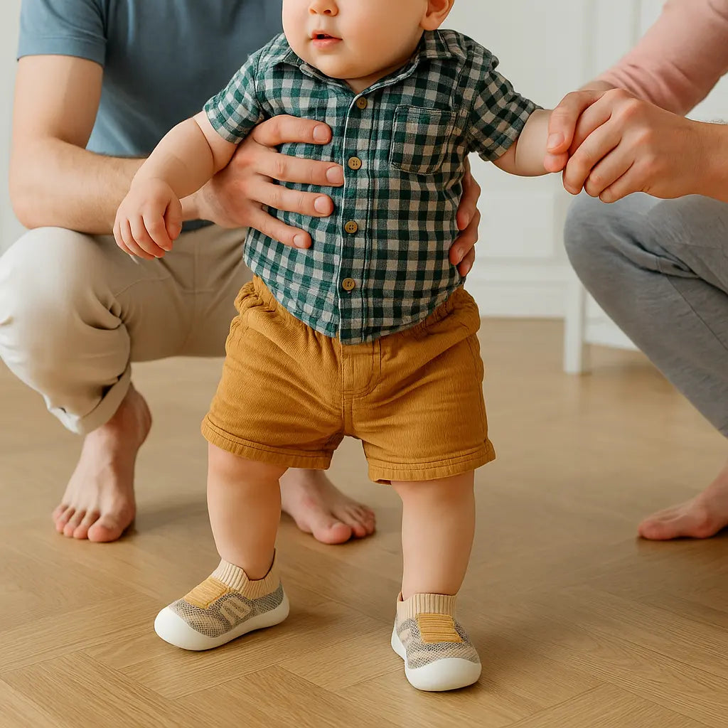 Chaussures Souples Respirantes FlexNest – Maille Respirante, Semelle Antidérapante, 0-4 Ans | TrioNest™ Mon Adorable Bébé