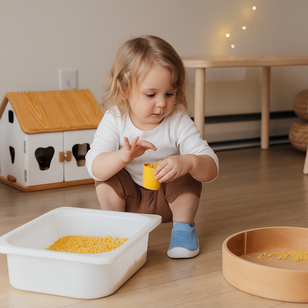 Chaussures Bébé Maille Respirante – Premiers Pas, Antidérapante, Protection Orteils, Lavable 30° | BreezStep by TrioNest™ mon adorable bebe