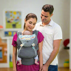 Porte-Bébé Capuche HoodNest – Harnais Réglable, Oreillettes, Poche, Coton, 10 kg | TrioNest™
