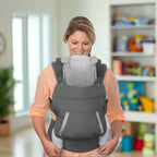 Porte-Bébé Capuche HoodNest – Harnais Réglable, Oreillettes, Poche, Coton, 10 kg | TrioNest™