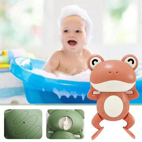 Jouet de Bain Grenouille Nageuse – Plastique Non Toxique, Flottabilité, Coordination | TrioNest™