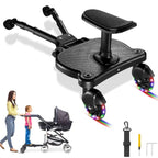 TrioNest™ Planche de Poussette 2-en-1 | Debout & Assis | 25 kg | Compatible 95% Poussettes TrioNest