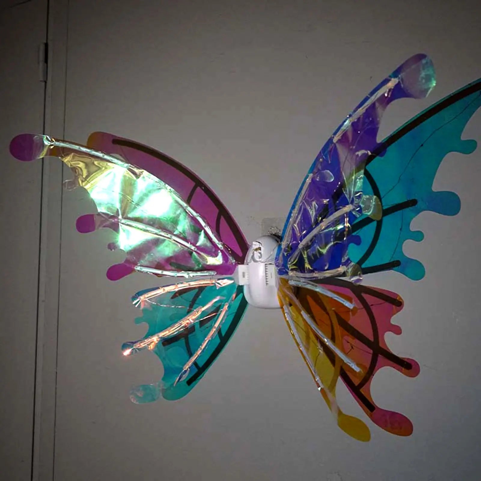 Ailes de Papillon Lumineuses pour Filles – LED, Nylon 88×56,5 cm | TrioNest™ mon adorable bebe