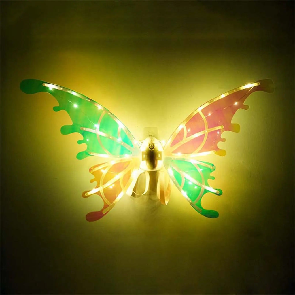 Ailes de Papillon Lumineuses pour Filles – LED, Nylon 88×56,5 cm | TrioNest™ mon adorable bebe