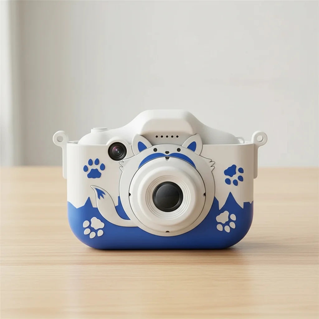 Appareil Photo Enfant 5 Ans FunNest – Design Nuage Chaton, LCD 2", 1080p, ABS Sans BPA | TrioNest™ Mon Adorable Bébé