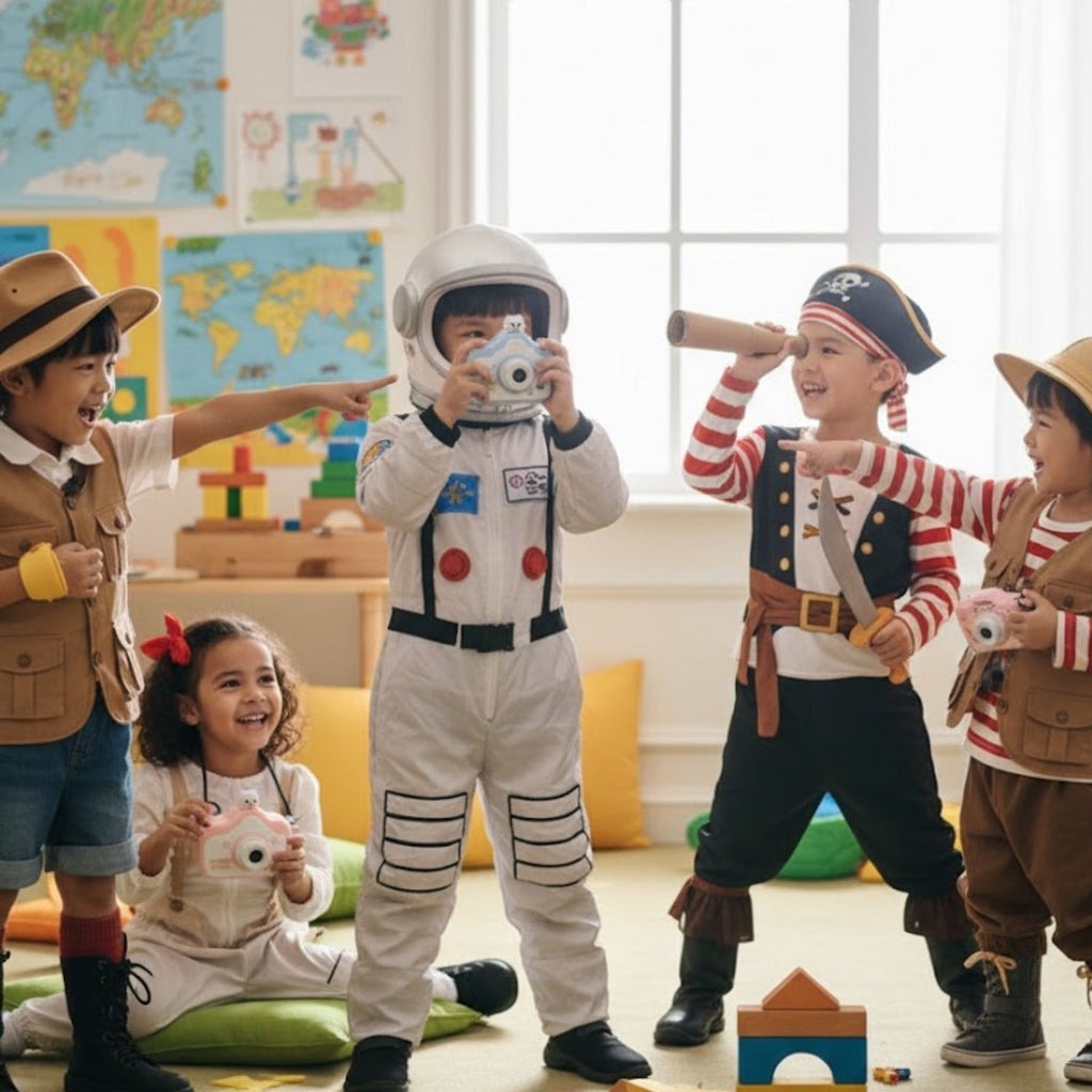 Appareil Photo Enfant 5 Ans FunNest – Design Nuage Chaton, LCD 2", 1080p, ABS Sans BPA | TrioNest™ Mon Adorable Bébé