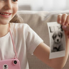Appareil Photo Enfant 7 Ans ViewNest – Design Ourson, 1080p, 1500 mAh USB-C, CE RoHS | TrioNest™ Mon Adorable Bébé