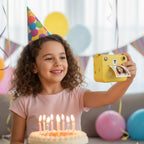 Appareil Photo Enfant 7 Ans ViewNest – Design Ourson, 1080p, 1500 mAh USB-C, CE RoHS | TrioNest™ Mon Adorable Bébé