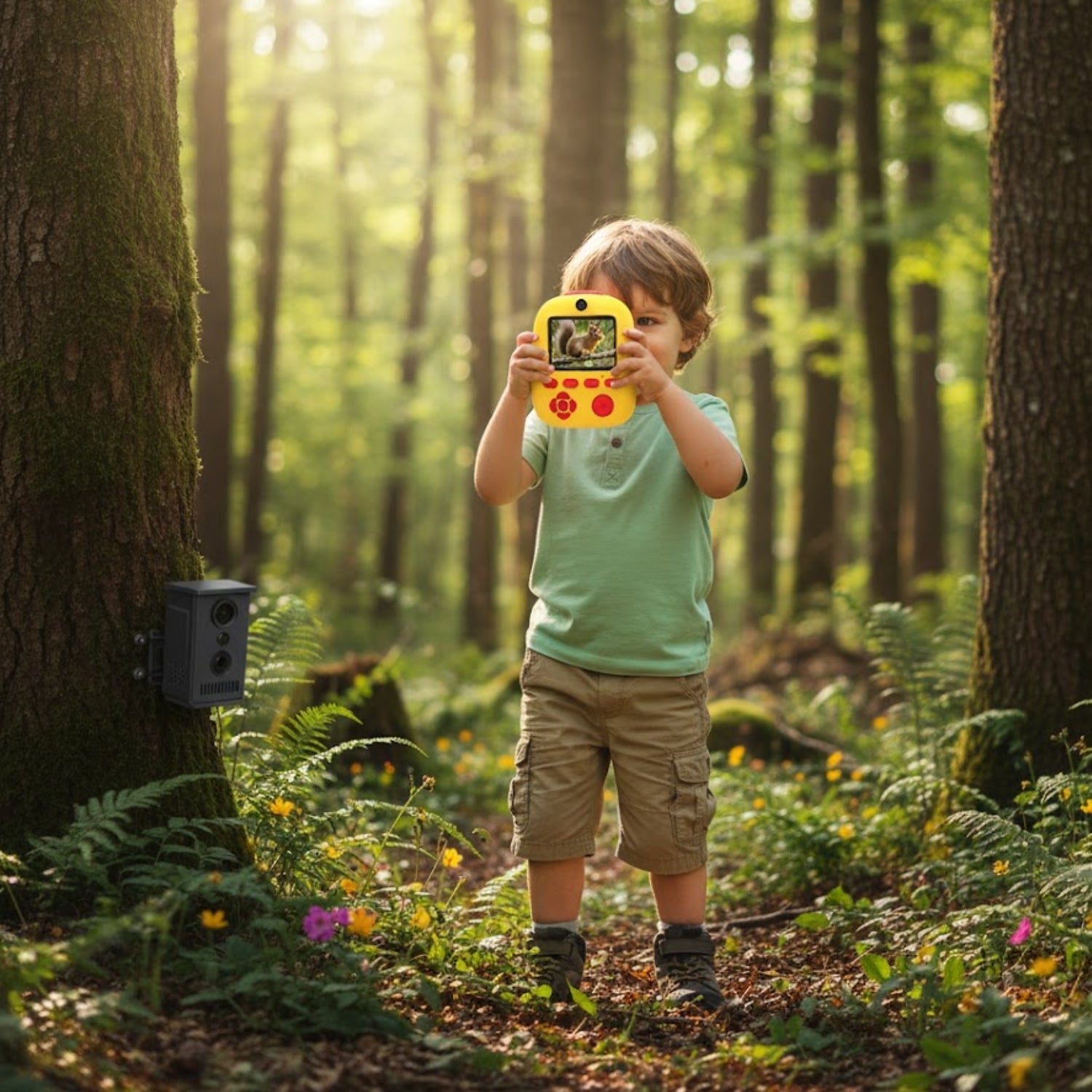 Appareil Photo Enfant Impression SnapNest – 26 MP, Thermique Sans Encre, USB-C, CE RoHS | TrioNest™ Mon Adorable Bébé