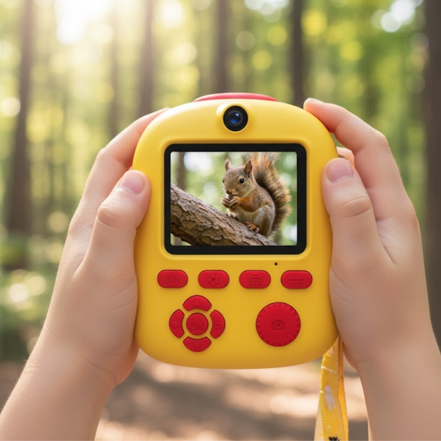 Appareil Photo Enfant Impression SnapNest – 26 MP, Thermique Sans Encre, USB-C, CE RoHS | TrioNest™ Mon Adorable Bébé