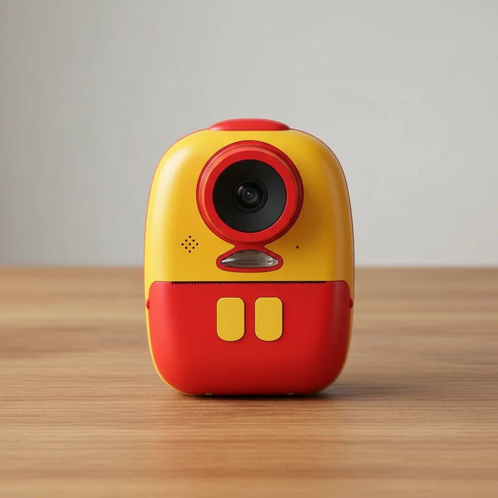 Appareil Photo Enfant Impression SnapNest – 26 MP, Thermique Sans Encre, USB-C, CE RoHS | TrioNest™ Mon Adorable Bébé