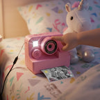 Appareil Photo Enfant Instantané QuickNest – Thermique Sans Encre, Zoom 6x, 1080p, Dès 3 Ans | TrioNest™ Mon Adorable Bébé
