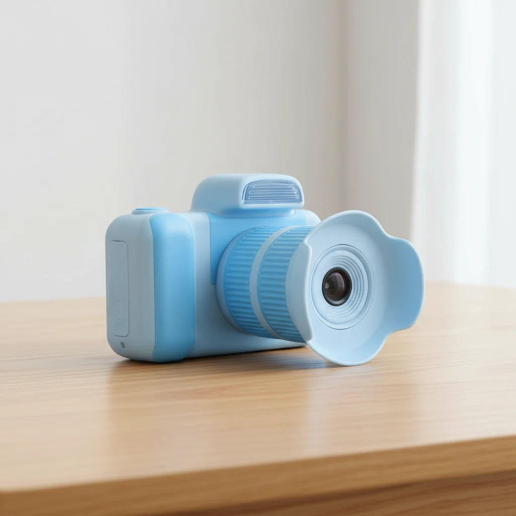 Appareil Photo Enfants CamNest – 48 MP, Caméra 360°, Coque Silicone Antichoc, Dès 3 Ans | TrioNest™ Mon Adorable Bébé