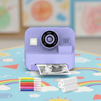 Appareil Photo Instantané Enfant FlashNest – 48 MP, 1080p, Impression Thermique, SD 32 Go | TrioNest™ Mon Adorable Bébé
