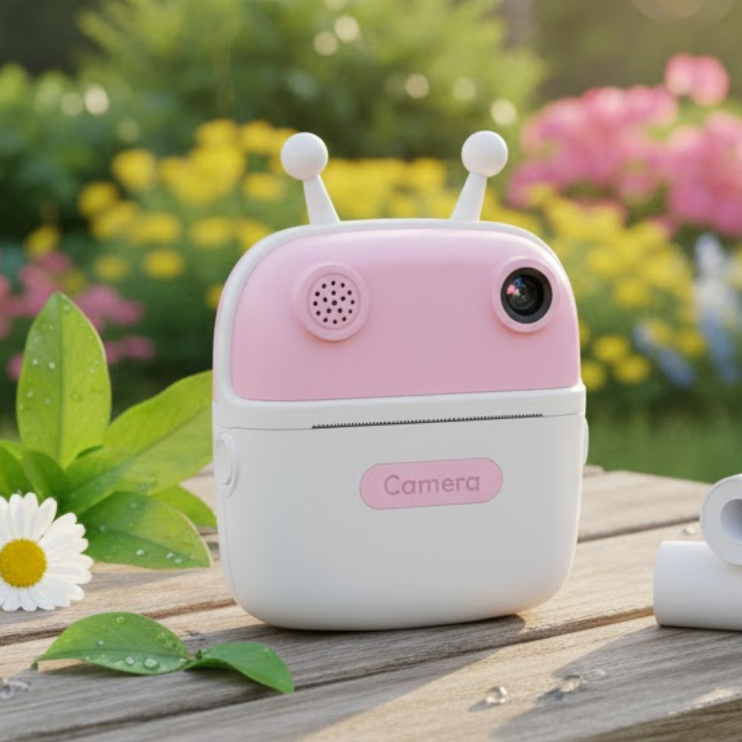 Appareil Photo Numérique Enfant DigiNest – Impression Thermique, 1080p, SD 32 Go, Dès 3 Ans | TrioNest™ Mon Adorable Bébé