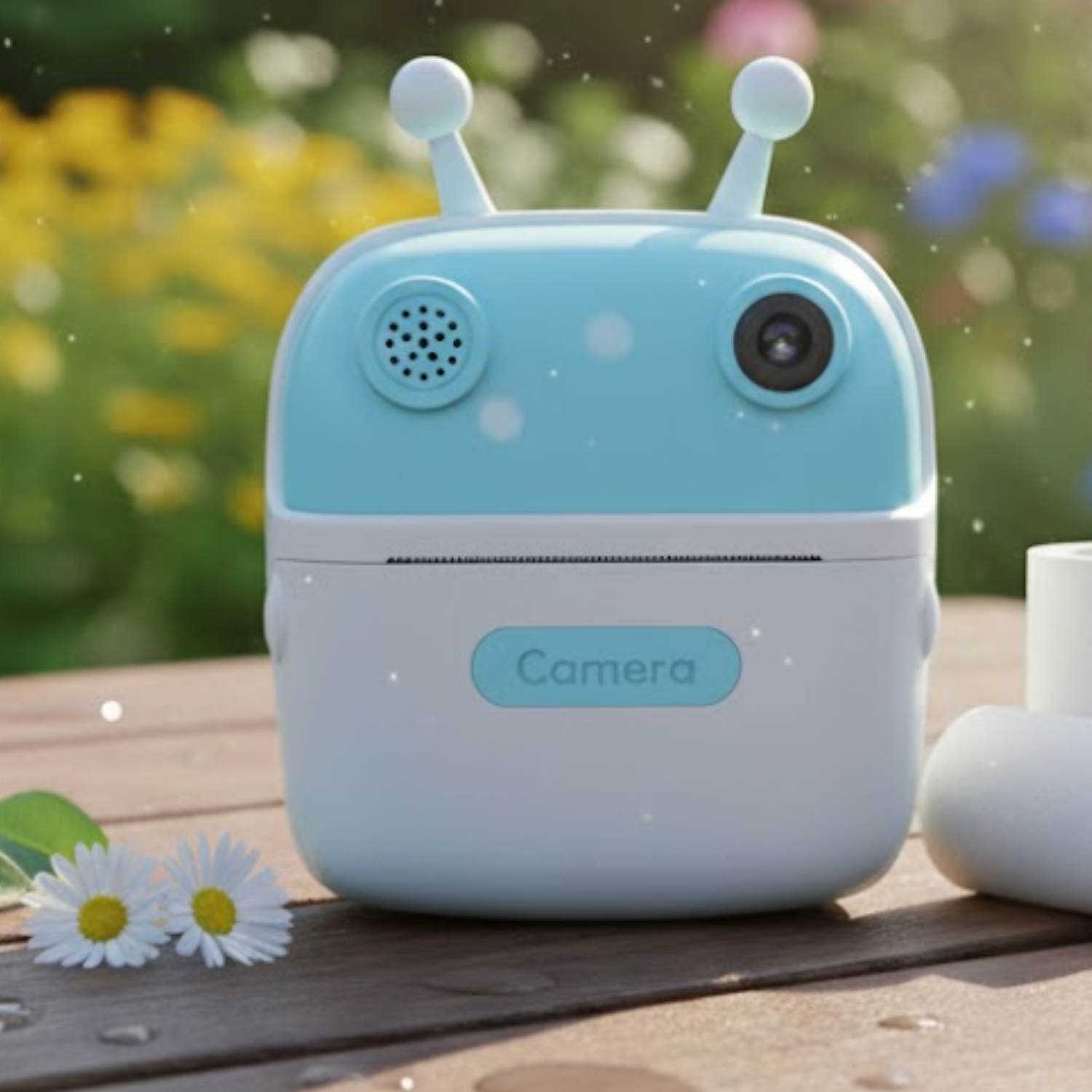 Appareil Photo Numérique Enfant DigiNest – Impression Thermique, 1080p, SD 32 Go, Dès 3 Ans | TrioNest™ Mon Adorable Bébé