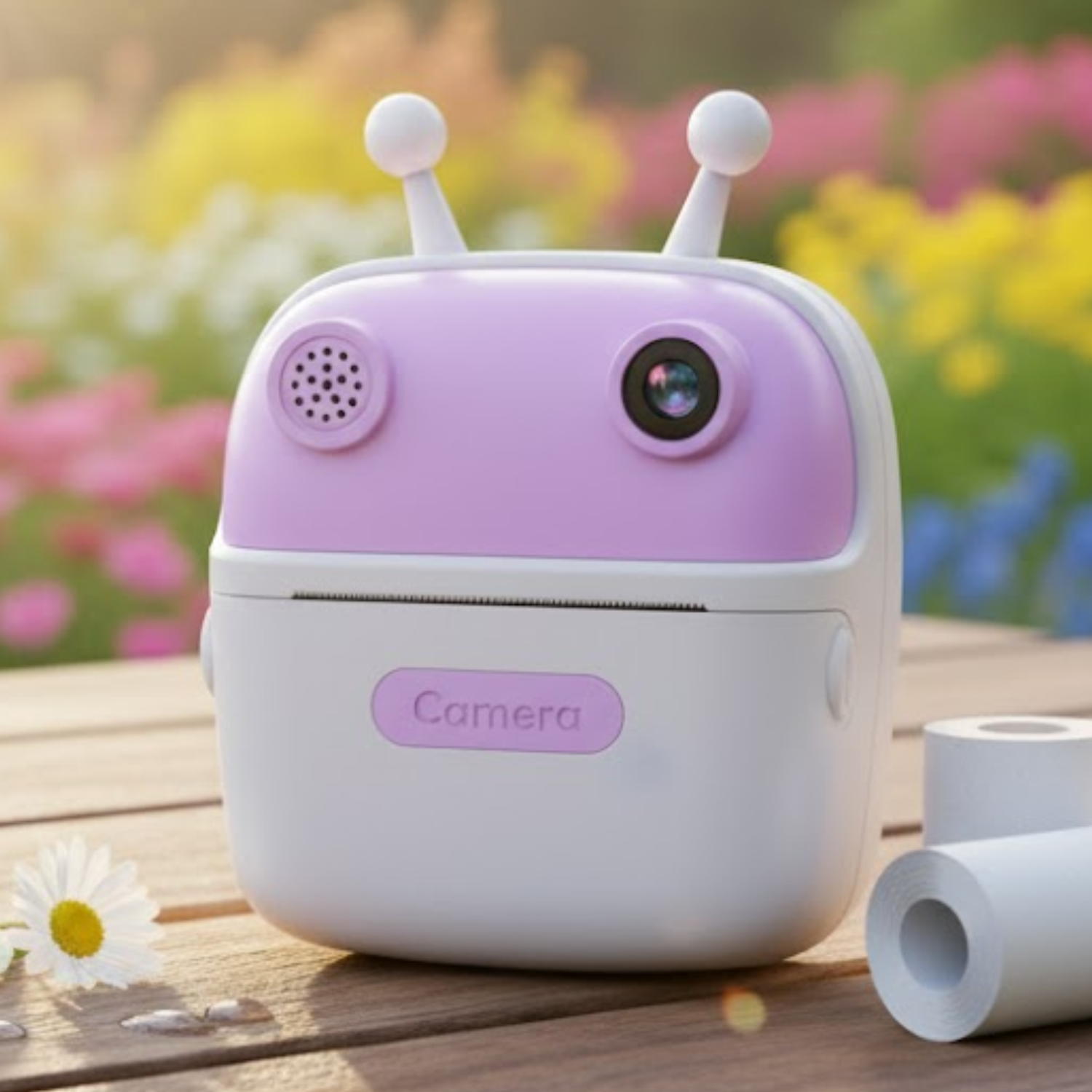 Appareil Photo Numérique Enfant DigiNest – Impression Thermique, 1080p, SD 32 Go, Dès 3 Ans | TrioNest™ Mon Adorable Bébé