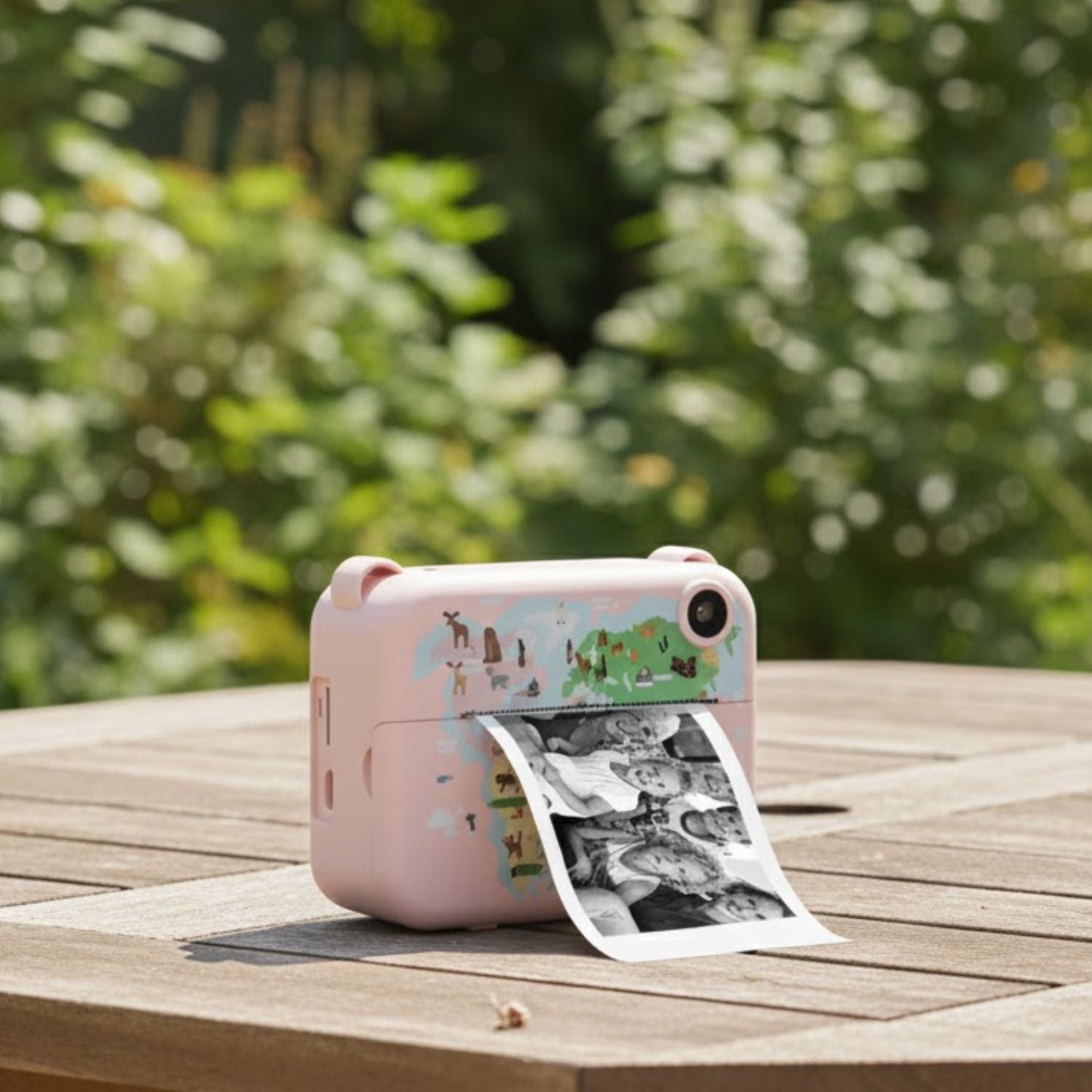 Appareil Photo pour Enfant LensNest – Écran IPS Anti-Lumière Bleue, Impression Thermique, 3-12 Ans | TrioNest™ Mon Adorable Bébé