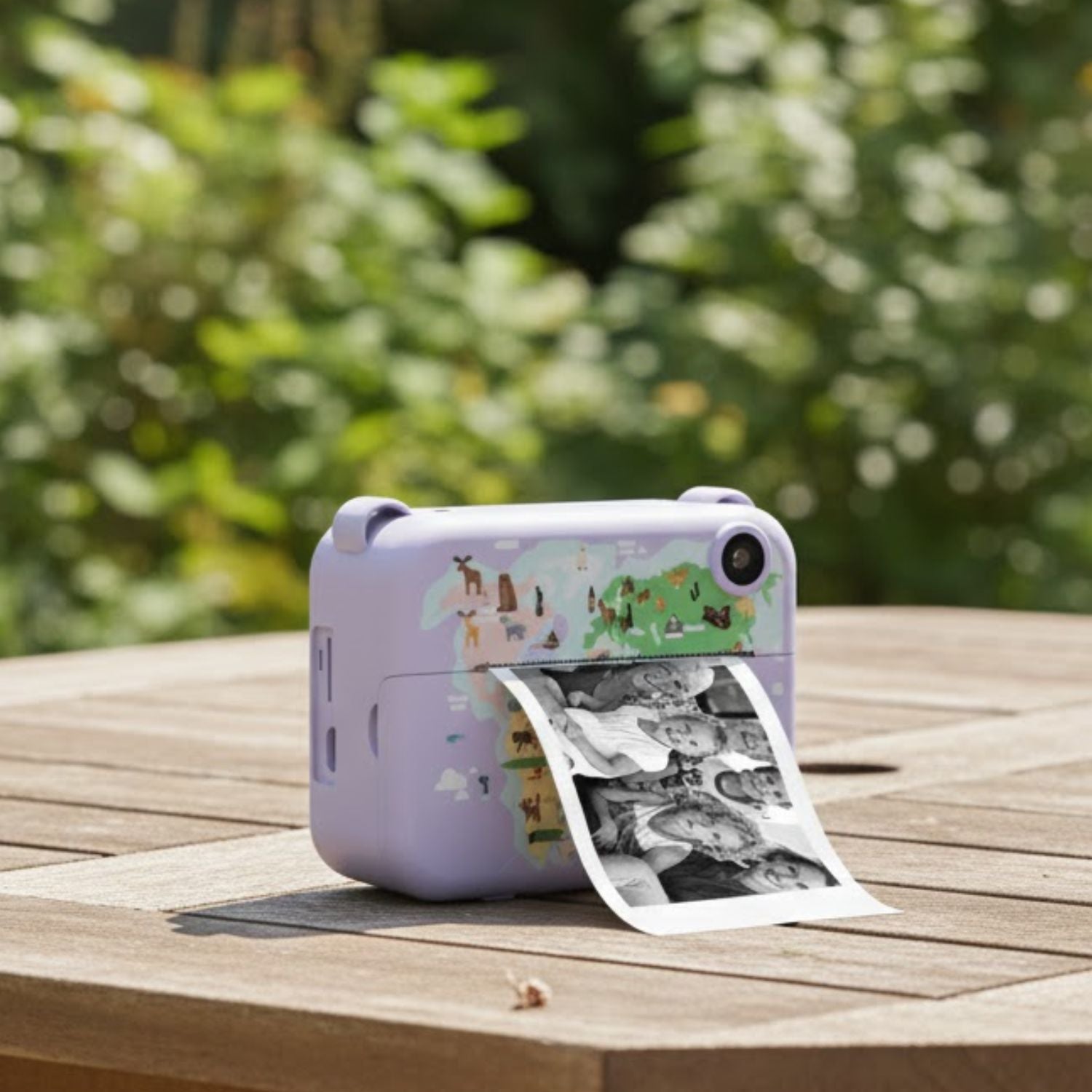 Appareil Photo pour Enfant LensNest – Écran IPS Anti-Lumière Bleue, Impression Thermique, 3-12 Ans | TrioNest™ Mon Adorable Bébé