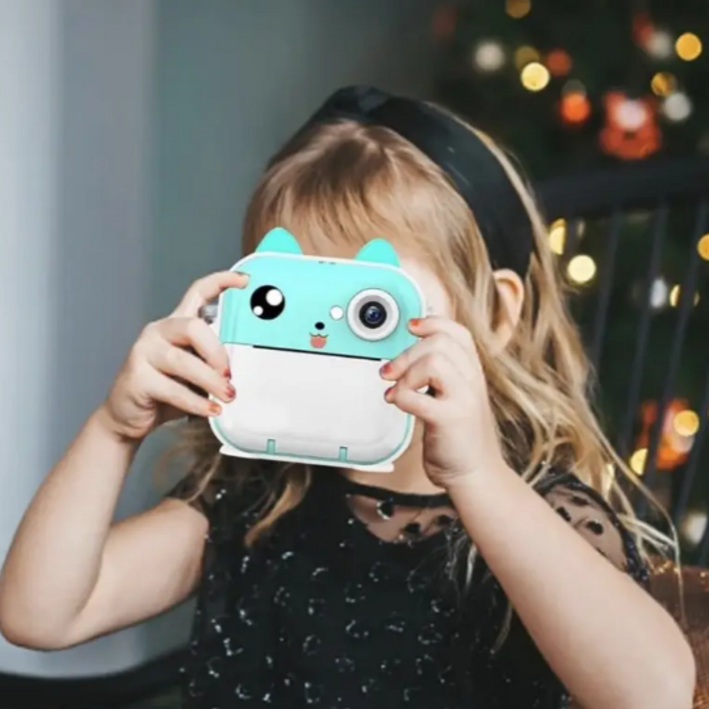 Appareil Photo Imprimante Enfant Bluetooth Impression Instantanée Sans Encre PIXIA – TrioNest™ TrioNest