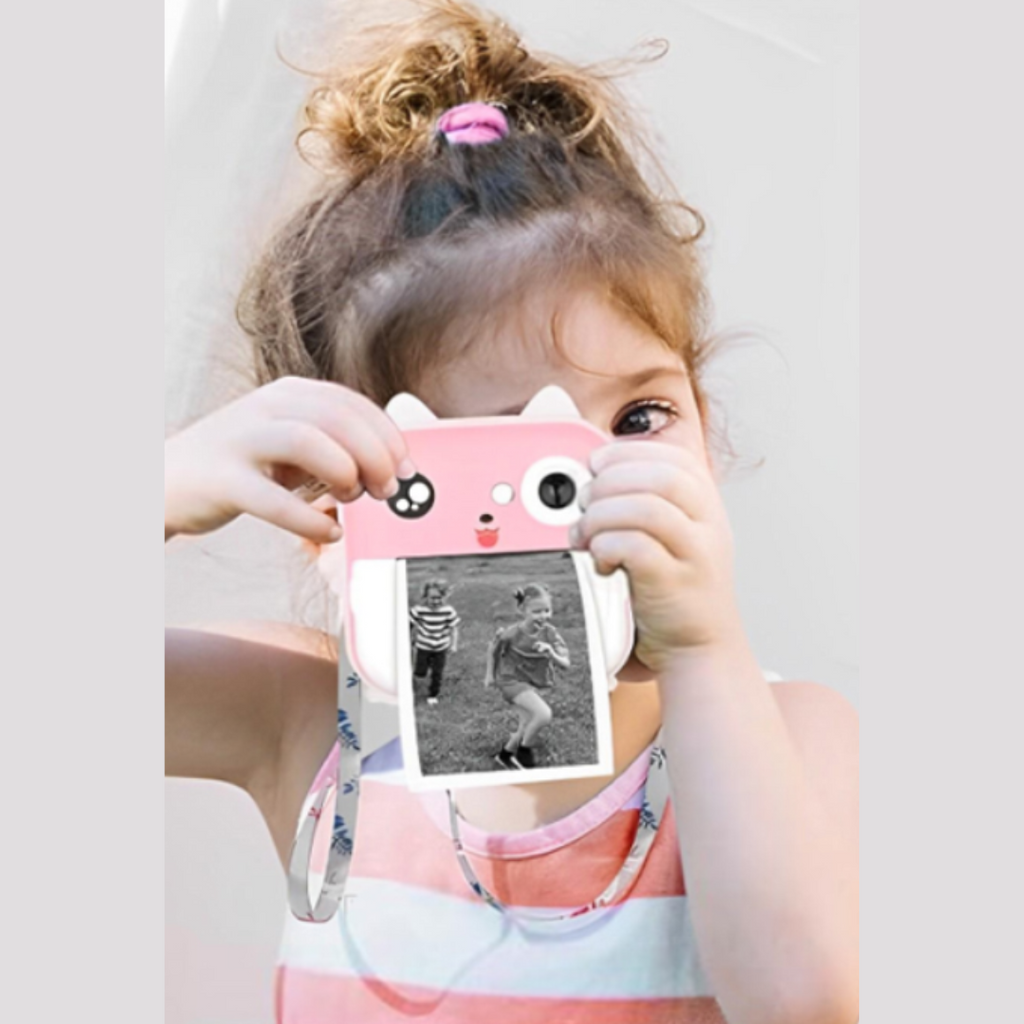 Appareil Photo Imprimante Enfant Bluetooth Impression Instantanée Sans Encre PIXIA – TrioNest™ TrioNest