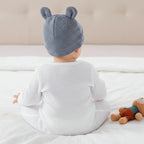 Barboteuse Bébé À Oreilles d'Ours – Boutons-Pression, Coupe Ergonomique, Lavable Machine, Cadeau Naissance | BearEars by TrioNest™ Mon Adorable Bébé