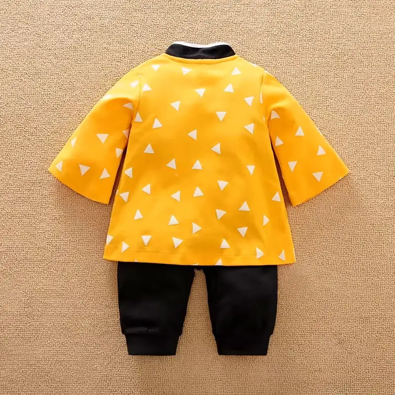 Barboteuse Bébé Imprimée – 100% Coton Ultra-Doux, Respirant, Thermorégulation, 0-18 Mois | SoftPrint by TrioNest™ Mon Adorable Bébé