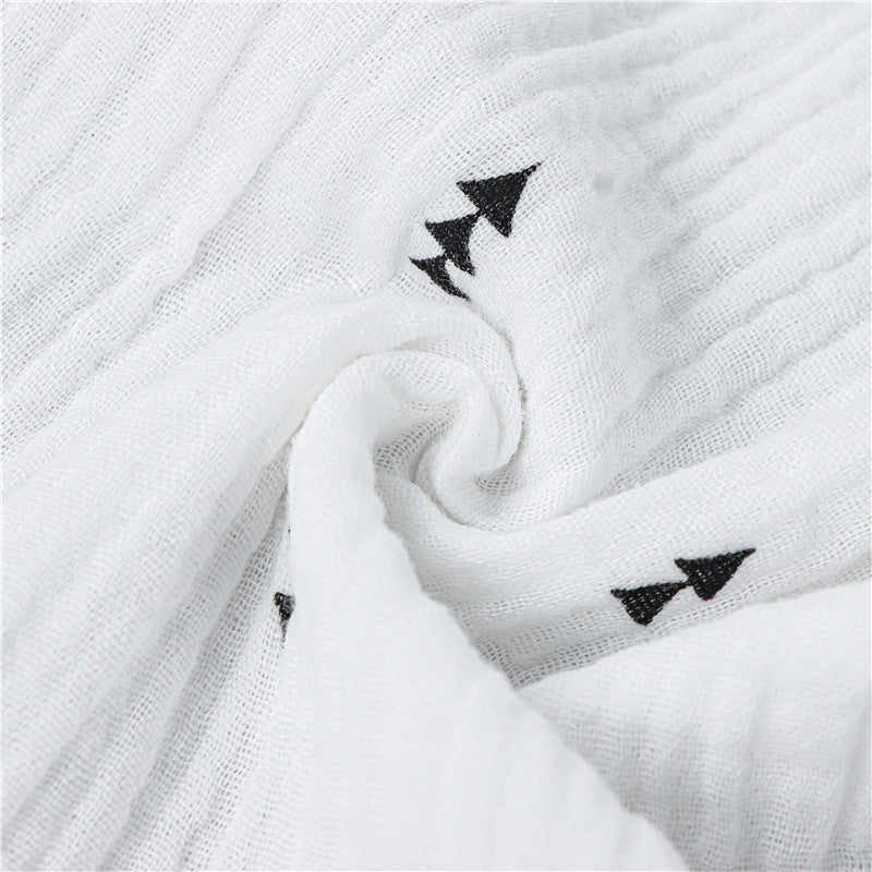 Barboteuse Bébé Sans Manches à Motifs – Coton & Lin, Fermeture Pression, 0-24 Mois, Cadeau Naissance | PrintSnap by TrioNest™ mon adorable bebe