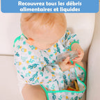 Bavoir Bébé à Manches Longues mon adorable bebe