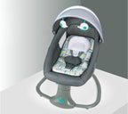 Balancelle Électrique pour Bébé | TrioNest™ – 15 Musiques, Bluetooth, 5 Vitesses, Harnais 5 Points, 3 Coloris mon adorable bebe