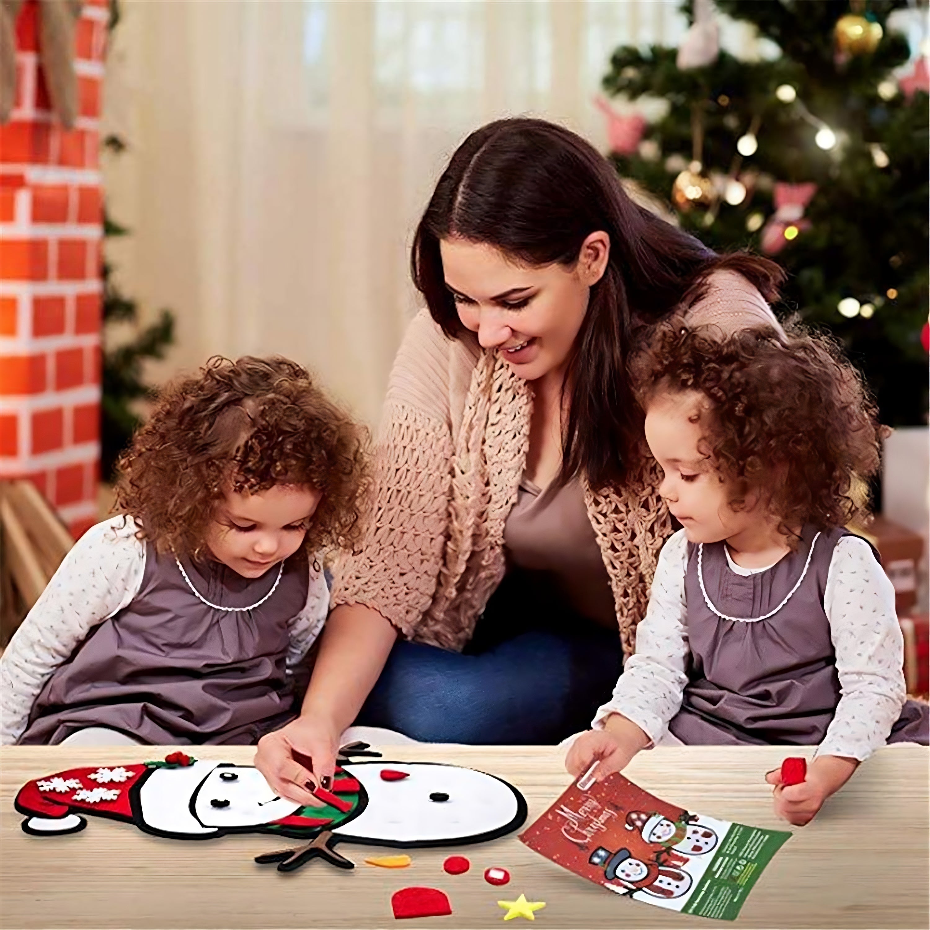 Bonhomme de Neige Montessori pour Enfants mon adorable bebe