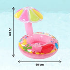Bouée à Parasol SunNest – PVC, Protection Solaire, Valve Scellée, 62x60 cm, 3-6 Ans | TrioNest™ Mon Adorable Bébé