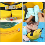 Bouée Abeille pour Bébé TrioNest™ BUZZYFLOAT™ | Double Boucle Sécurité, IPX-8 | 8-36 Mois Mon Adorable Bébé