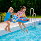 Bouée Bébé Gonflable en Forme d’Avion TrioNest™ AIRFLOAT™ | Siège Confortable, 28 kg | 1-6 Ans | Bleu & Blanc mon adorable bebe