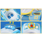 Bouée Bébé Voiture à Ombrelle CruiseNest – PVC, Volant Musical, 79x61 cm, 3-6 Ans | TrioNest™ Mon Adorable Bébé