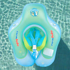Bouée Gonflable à Ombrelle Anti-UV pour Bébé – 5 Points d'Attache, Pliable, 3 Mois-6 Ans, Piscine & Mer | Sunsplash by TrioNest™ mon adorable bebe