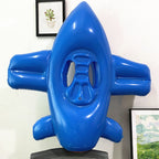 Bouée Bébé Gonflable en Forme d’Avion TrioNest™ AIRFLOAT™ | Siège Confortable, 28 kg | 1-6 Ans | Bleu & Blanc mon adorable bebe