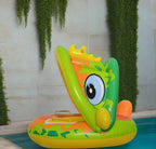 Bouée Bébé à Auvent Gonflable TrioNest™ FLOATOPIA™ | Licorne & Dinosaure | Protection UV | 1-6 Ans mon adorable bebe