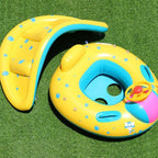 Bouée Pare-Soleil Gonflable Bébé TrioNest™ SUNBOB™ | Protection UV, Poignées Ergonomiques | Piscine & Plage mon adorable bebe