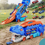 Camion Dinosaure Jouet T-Rex – Éducatif, Jeu Imaginatif, 2 Voitures Incluses, Dès 3 Ans | DinoTruck by TrioNest™ Mon Adorable Bébé
