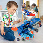Camion Dinosaure Jouet T-Rex – Éducatif, Jeu Imaginatif, 2 Voitures Incluses, Dès 3 Ans | DinoTruck by TrioNest™ Mon Adorable Bébé