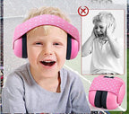 Casque Anti Bruit pour Bébé | TrioNest™ – Réduction 25 dB, Coussin Doux, Norme UE, Bleu & Rose mon adorable bebe