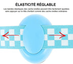 Casque Anti Bruit pour Bébé | TrioNest™ – Réduction 25 dB, Coussin Doux, Norme UE, Bleu & Rose mon adorable bebe