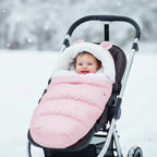 Chancelière Universelle Poussette Bébé 0-3 Ans – Cocon Chaud Hypoallergénique, Installation 30 Sec | TrioNest™ Mon Adorable Bébé